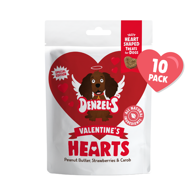 Valentine's Hearts Training Treats 10-Pack