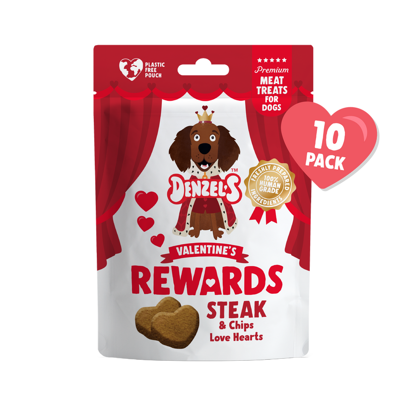 Steak & Chips Love Heart Rewards 10-Pack