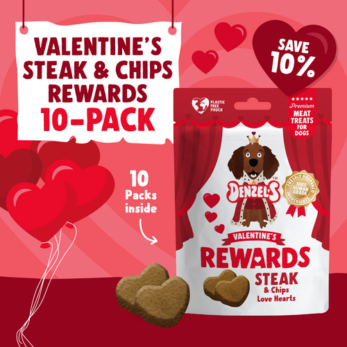 Steak & Chips Love Heart Rewards 10-Pack